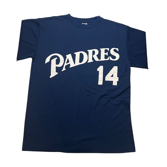 San Diego Padres Mark Kotsay #14 Blue Short Sleeve T-Shirt XL By PSG - Picture 2 of 5
